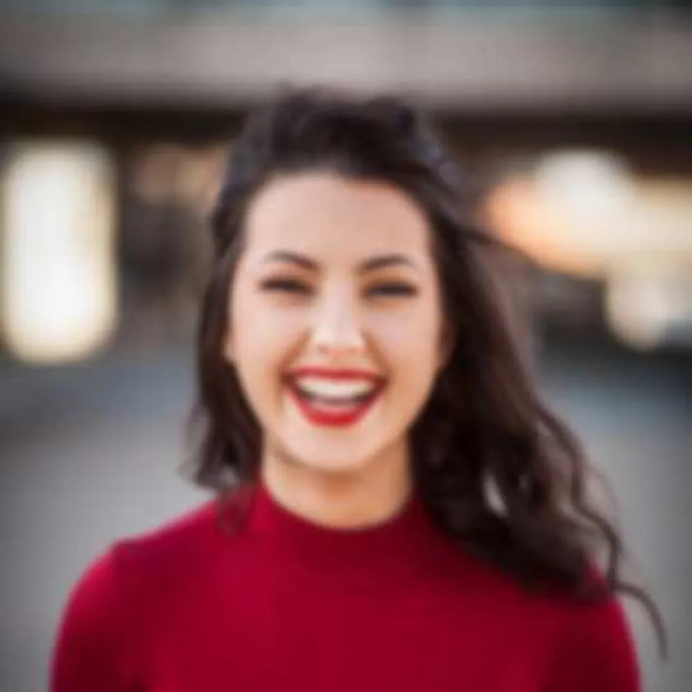 Out-of-Focus Portrait before